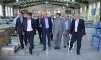 بازدید معاون وزیر کشور از کارخانه های لنا و پارس اروند یزد 